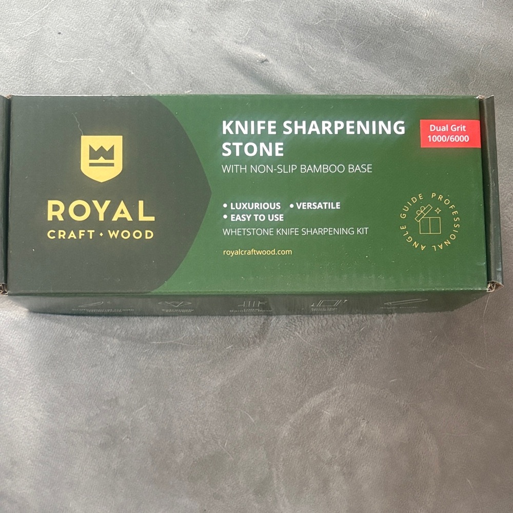 Knife Sharpening Stone - Green